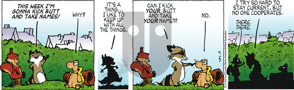 Over the Hedge on Monday September 3, 2018 Comic Strip