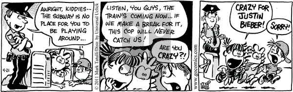 Heart of the City on Thursday April 21, 2011 Comic Strip