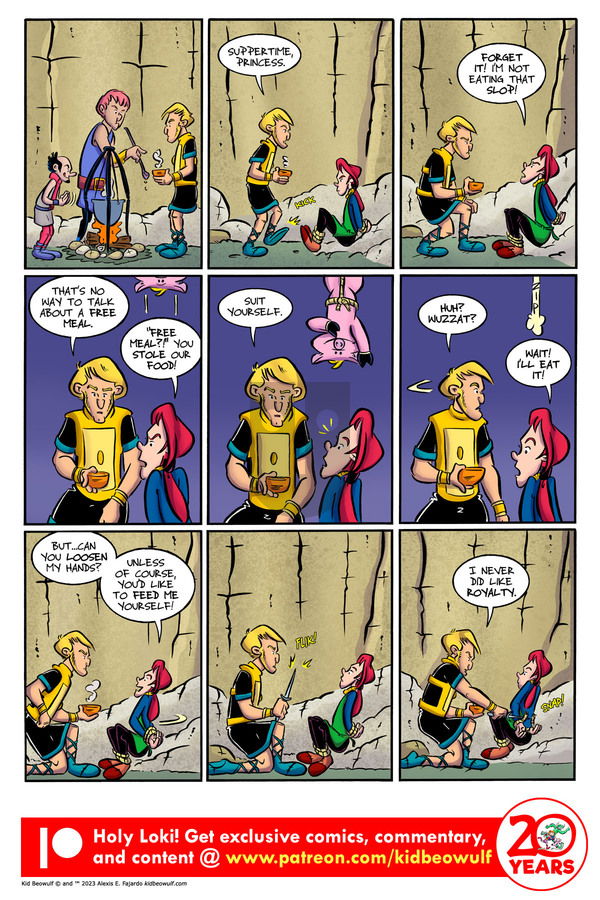 Kid Beowulf - Monday March 4, 2024 Comic Strip