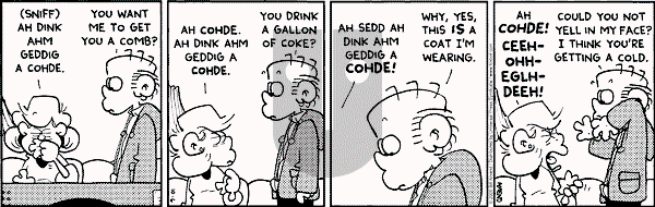 FoxTrot on Friday October 6, 2000 Comic Strip