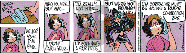 Rose is Rose on Tuesday July 12, 2016 Comic Strip