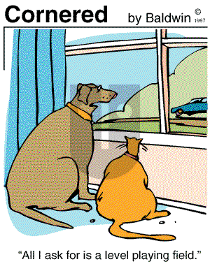 Cornered on Monday September 29, 1997 Comic Strip