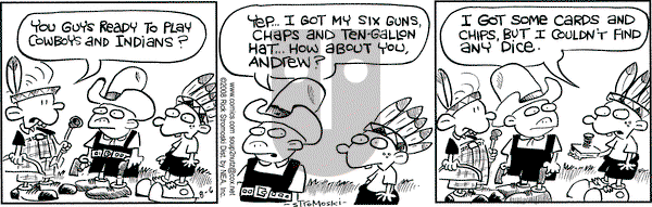 Soup to Nutz - Old on Wednesday August 6, 2008 Comic Strip