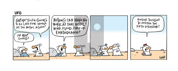 UFO - Monday November 27, 2023 Comic Strip