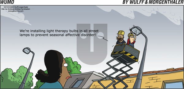 WuMo on Sunday October 12, 2025 Comic Strip