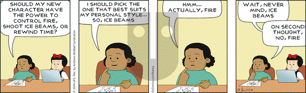 Nancy on Tuesday November 5, 2019 Comic Strip
