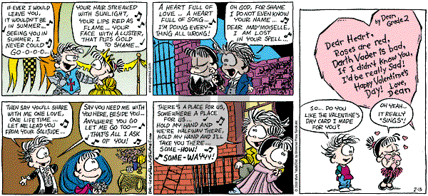 Heart of the City on Sunday February 13, 2000 Comic Strip