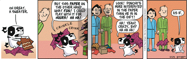 Pooch Cafe on Tuesday December 25, 2018 Comic Strip