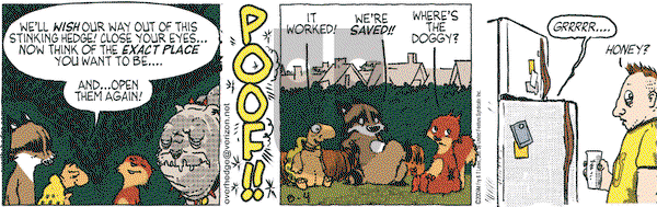 Over the Hedge on Tuesday August 4, 2009 Comic Strip