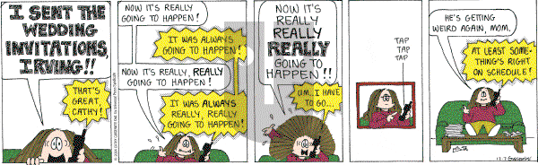 Cathy Classics - Tuesday December 7, 2004 Comic Strip