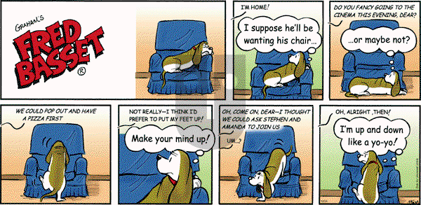 Fred Basset on Sunday October 24, 2010 Comic Strip
