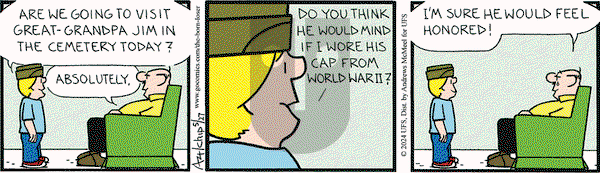 The Born Loser on Monday May 27, 2024 Comic Strip