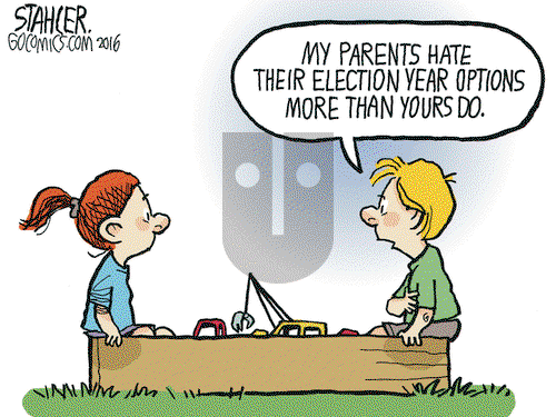 Jeff Stahler on Tuesday June 28, 2016 Comic Strip