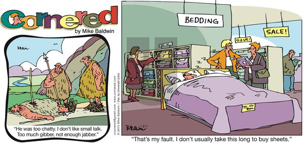 Cornered on Sunday February 1, 2015 Comic Strip