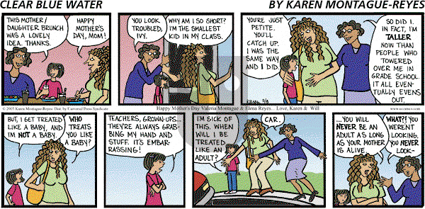 Clear Blue Water on Sunday May 8, 2005 Comic Strip