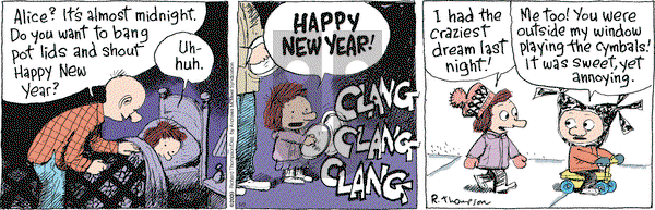 Cul de Sac on Tuesday January 1, 2019 Comic Strip