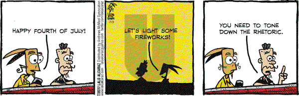 La Cucaracha on Monday July 3, 2017 Comic Strip