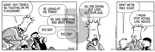 Frazz on Monday December 3, 2001 Comic Strip