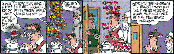 Monty on Thursday February 6, 2014 Comic Strip