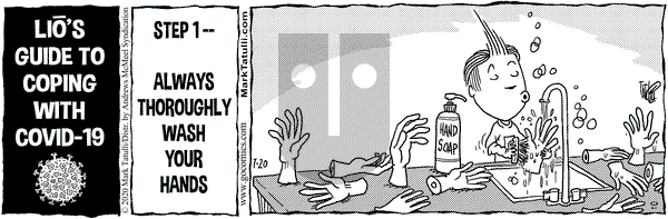 Lio on Monday July 20, 2020 Comic Strip