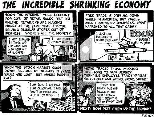 Ted Rall on Monday April 24, 2000 Comic Strip
