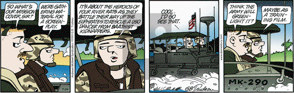 Doonesbury on Thursday July 24, 2025 Comic Strip