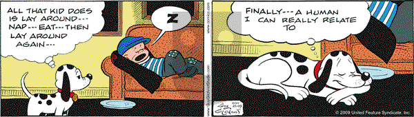 Nancy on Wednesday May 27, 2009 Comic Strip