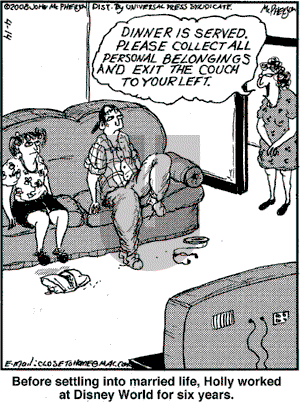Close to Home on Monday April 14, 2008 Comic Strip