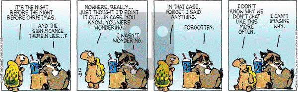 Over the Hedge on Wednesday December 23, 2015 Comic Strip
