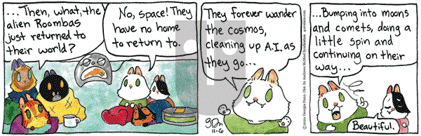 Breaking Cat News - Wednesday November 6, 2024 Comic Strip