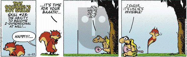 Over the Hedge on Monday October 27, 2014 Comic Strip