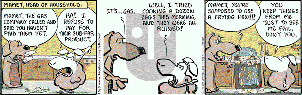 DeFlocked on Wednesday October 3, 2012 Comic Strip