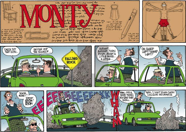 Monty on Sunday November 10, 2013 Comic Strip
