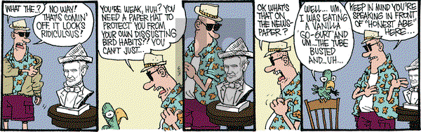 Monty on Friday June 3, 2016 Comic Strip