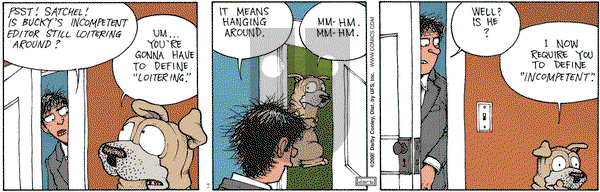 Get Fuzzy on Wednesday January 9, 2008 Comic Strip