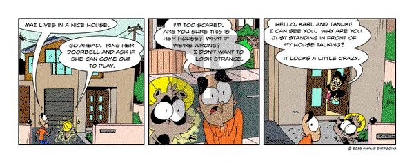 Little Fried Chicken and Sushi on Monday August 12, 2024 Comic Strip