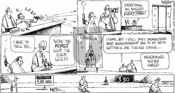 Non Sequitur on Sunday October 3, 1993 Comic Strip