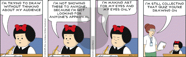 Nancy on Tuesday April 2, 2019 Comic Strip