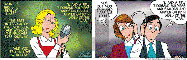 9 Chickweed Lane on Monday July 7, 2014 Comic Strip