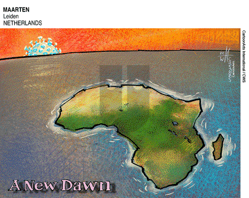 ViewsAfrica on Wednesday April 8, 2020 Comic Strip