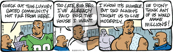 JumpStart on Thursday November 6, 2008 Comic Strip