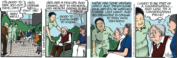 For Better or For Worse on Tuesday July 22, 2008 Comic Strip