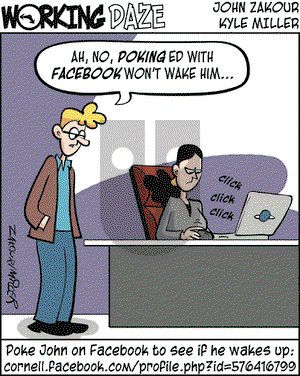 Working Daze on Saturday March 1, 2008 Comic Strip