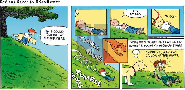 Red and Rover on Sunday June 10, 2012 Comic Strip