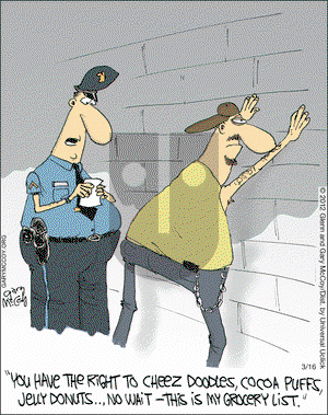 The Flying McCoys - Friday March 16, 2012 Comic Strip