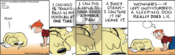 Red and Rover on Saturday February 29, 2020 Comic Strip