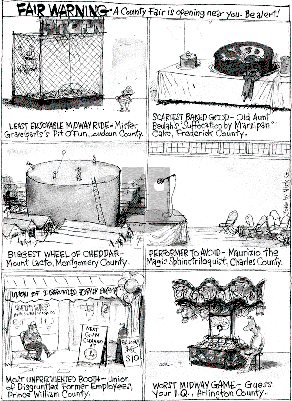 Richard's Poor Almanac on Saturday September 3, 2011 Comic Strip