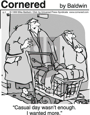 Cornered on Monday June 7, 1999 Comic Strip