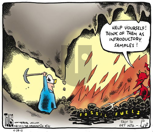 Tom Toles on Sunday April 28, 2013 Comic Strip