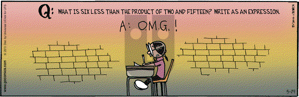 Grand Avenue on Wednesday May 29, 2013 Comic Strip